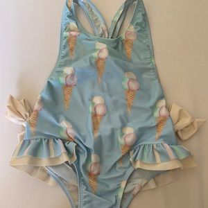 Sal and Pimenta girls ice cream bathing suit